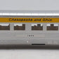 MTH 30-67865 O Chesapeake & Ohio 60' Streamlined Fluted-Side ABS Coach - 3-Rail EX/Box