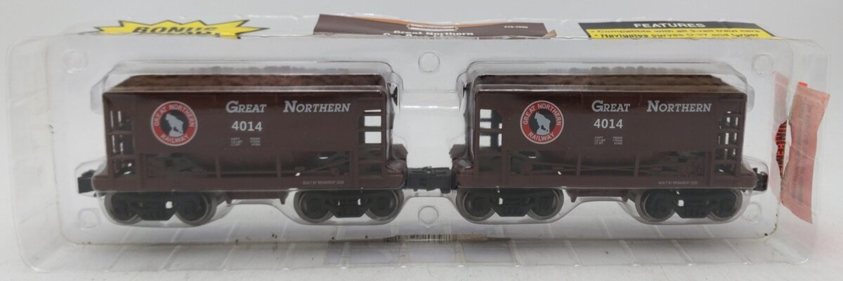 Menards 279-7098 O Gauge Great Northern Ore Car 2-Pack EX/Box