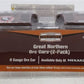 Menards 279-7098 O Gauge Great Northern Ore Car 2-Pack EX/Box
