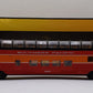 MTH 30-68171 O-27 60' Streamlined Full-Length Vista Dome, Southern Pacific #3610 LN/Box