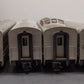 MTH 30-68225 O Gauge Burlington 4-Car 60' Streamlined Passenger Set EX/Box