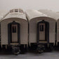 MTH 30-68225 O Gauge Burlington 4-Car 60' Streamlined Passenger Set EX/Box