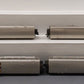 MTH 30-68225 O Gauge Burlington 4-Car 60' Streamlined Passenger Set EX/Box