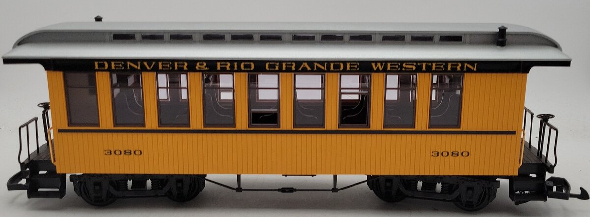 LGB 3080 G Scale Denver & Rio Grande Western Passenger Car EX/Box
