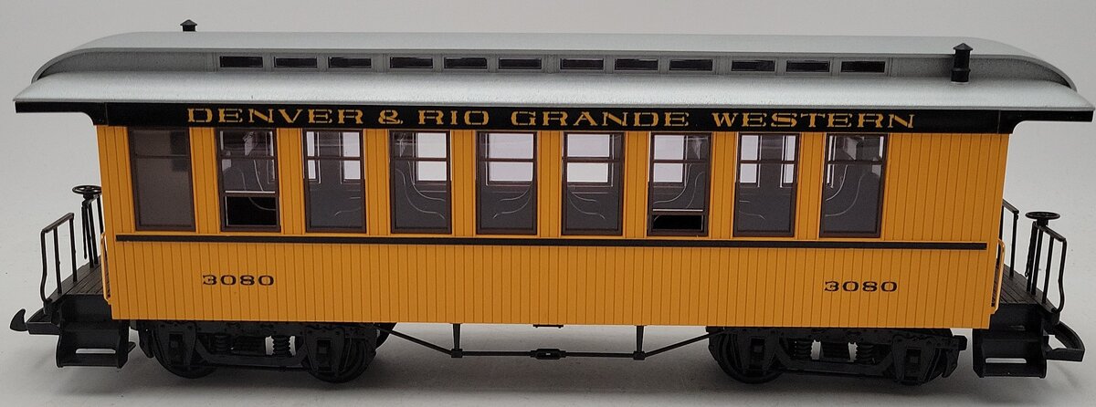 LGB 3080 G Scale Denver & Rio Grande Western Passenger Car EX/Box
