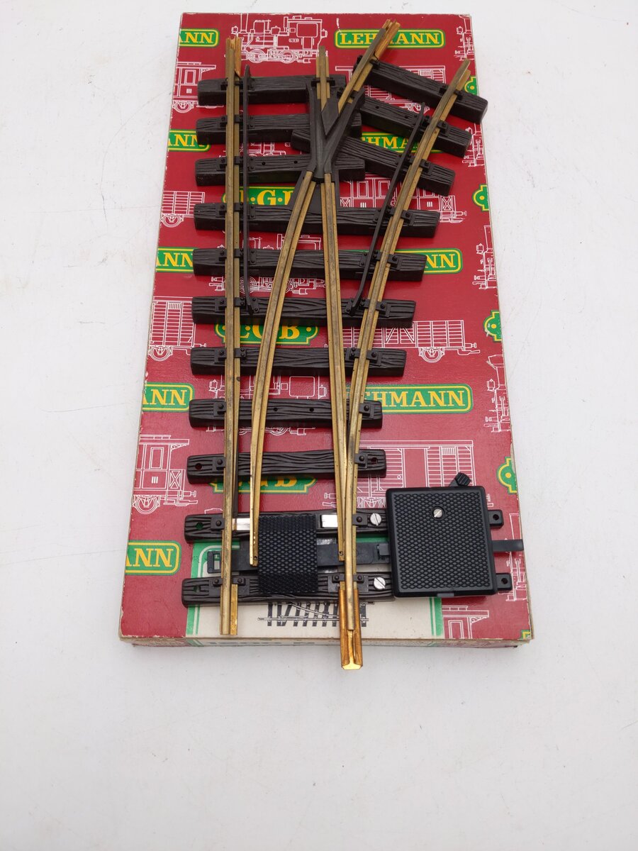 LGB 1200N Right Hand Manual Switch/Turnout LN/Box
