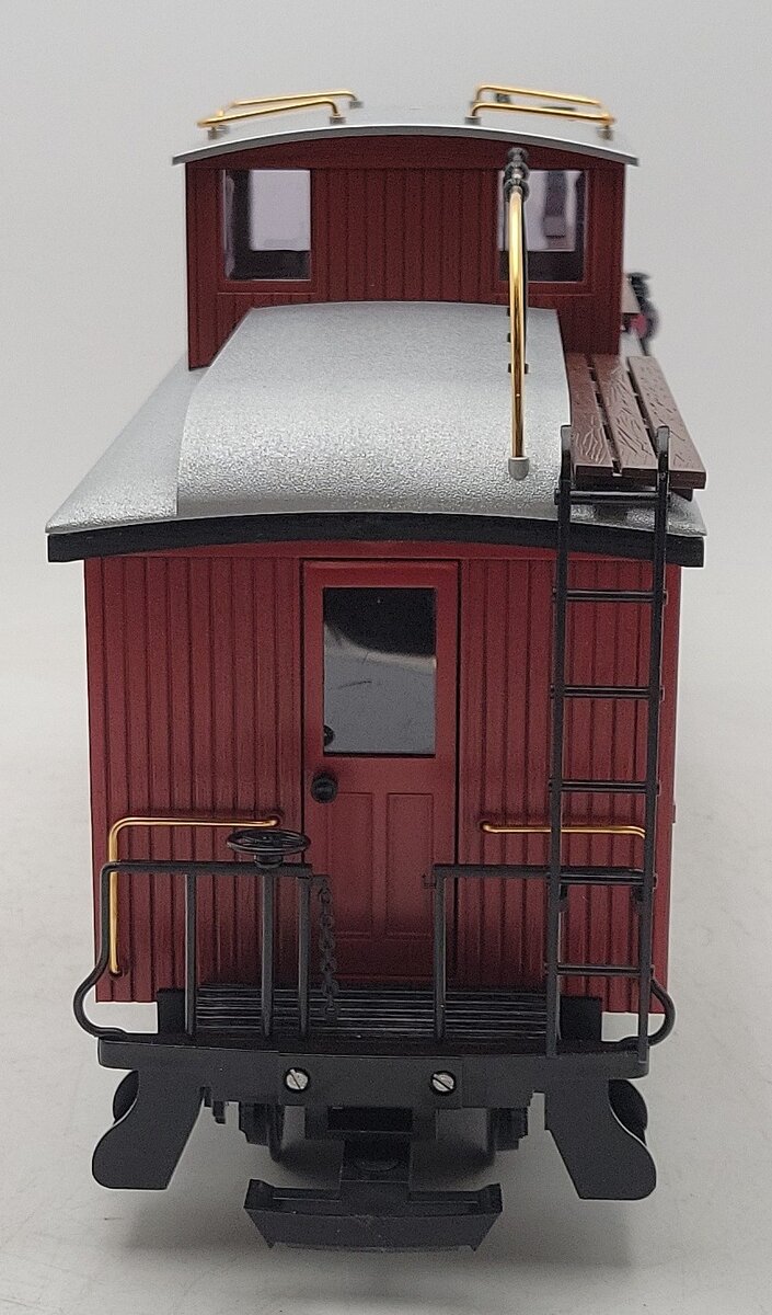 LGB 4075 G Scale Denver & Rio Grande Western Deluxe Drovers Caboose VG/Box