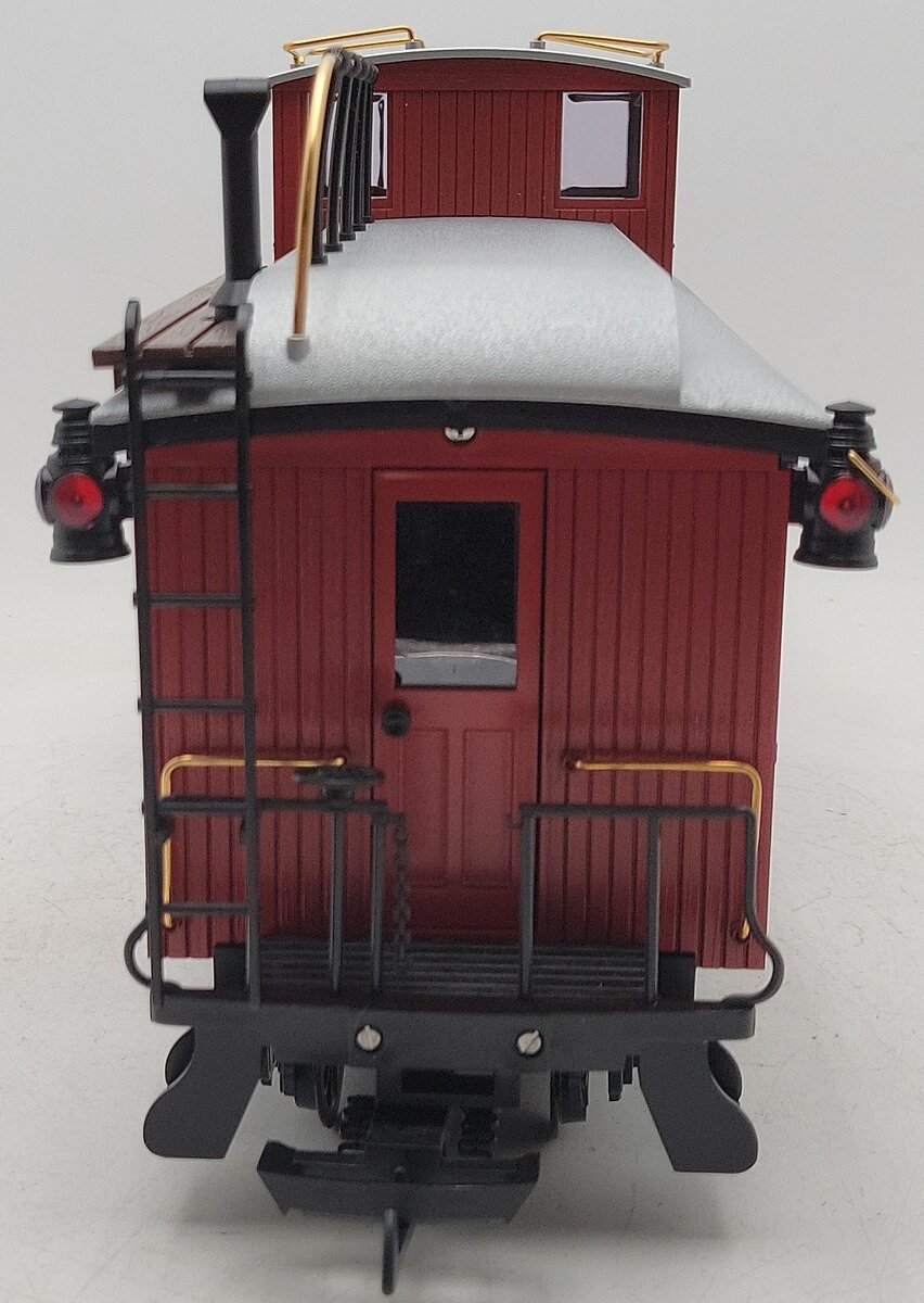 LGB 4075 G Scale Denver & Rio Grande Western Deluxe Drovers Caboose VG/Box