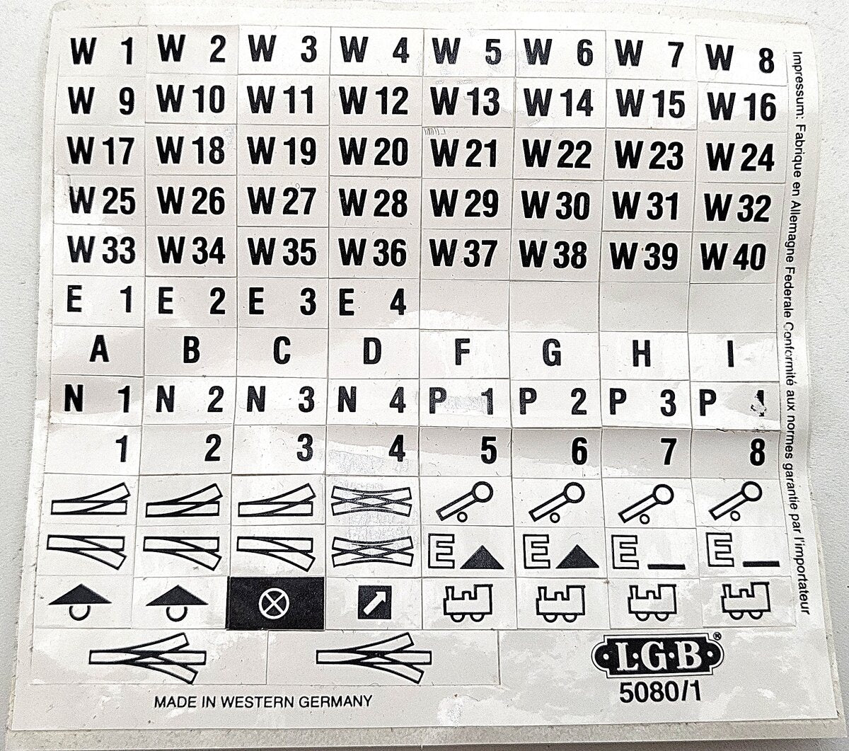 LGB 5075N G Switch Controller Box LN/Box
