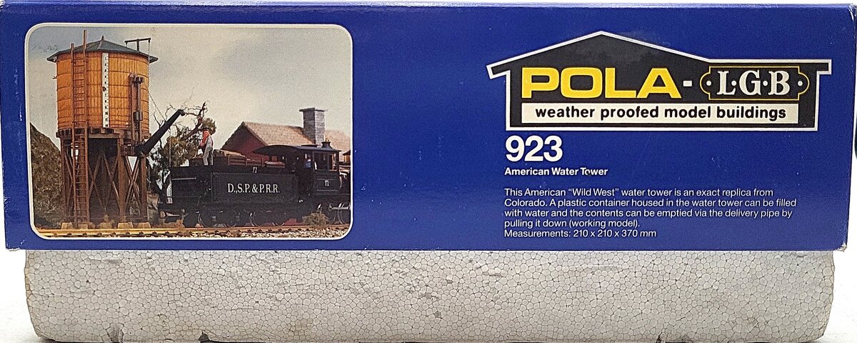 LGB Pola 923 G Scale Water Tower NIB