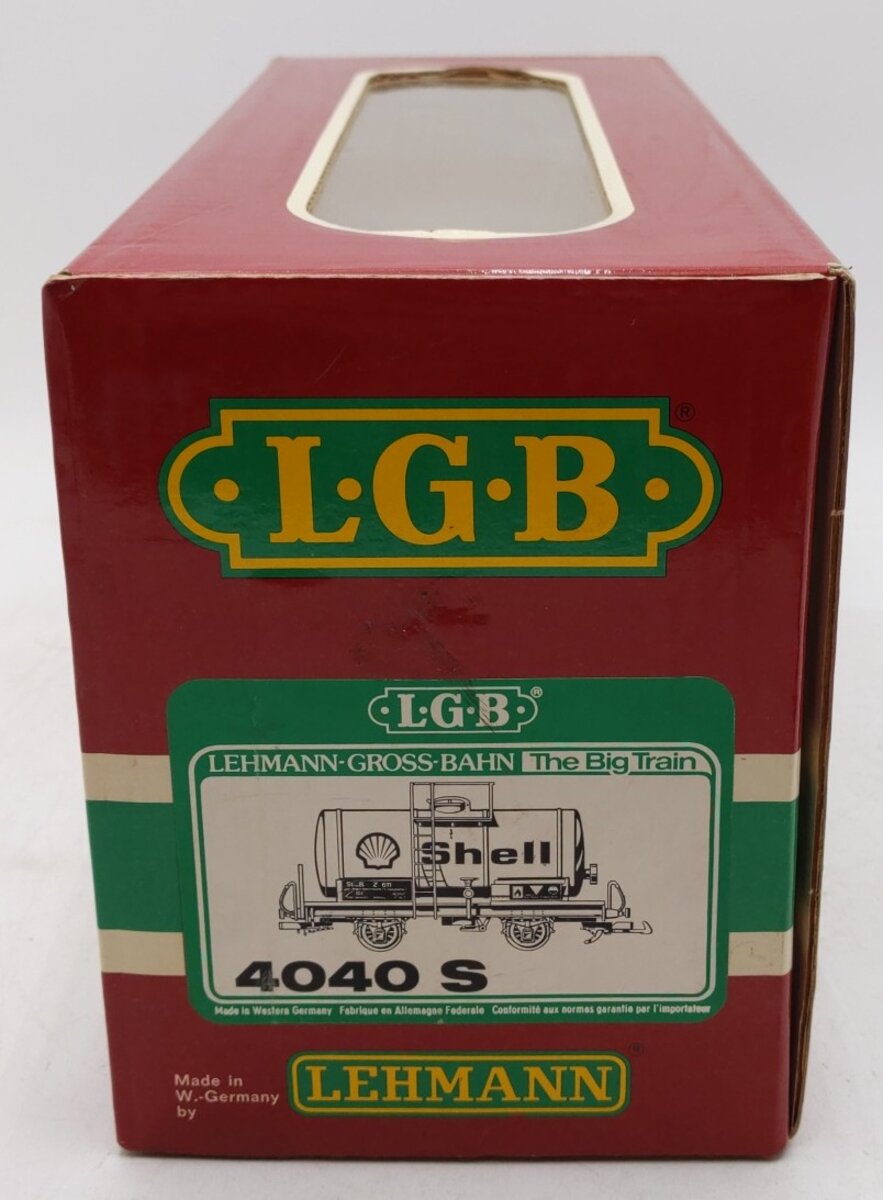 LGB 4040-S G Scale Shell Tank Car EX/Box