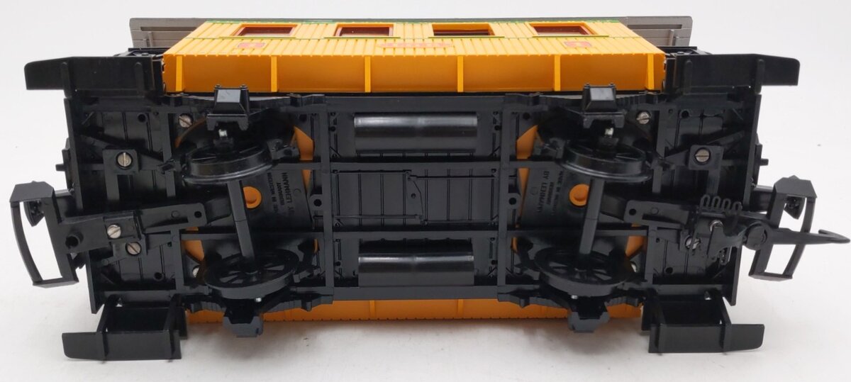 LGB 3006 G Scale Dodge City & Great Western Short Yellow Passenger Car EX/Box