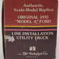 Yorkshire Company 1:24 Scale 1931 Model A Ford Line Installation Utility Truck LN/Box