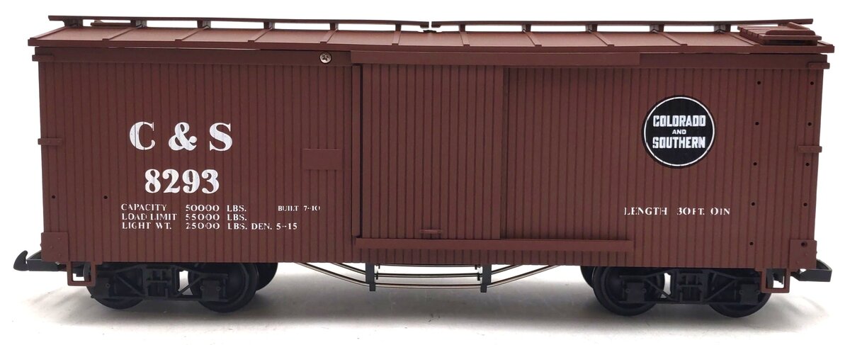 USA Trains 1976A G Colorado and Southern Boxcar #8293 LN/Box