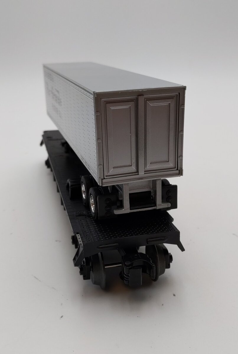 Lionel 6-16374 O Gauge Denver & Rio Grande Western Flatcar with Trailer EX/Box
