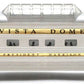 Lionel 2522 Vintage O President Harrison Gold Strip Aluminum Vista Dome Car VG/Box