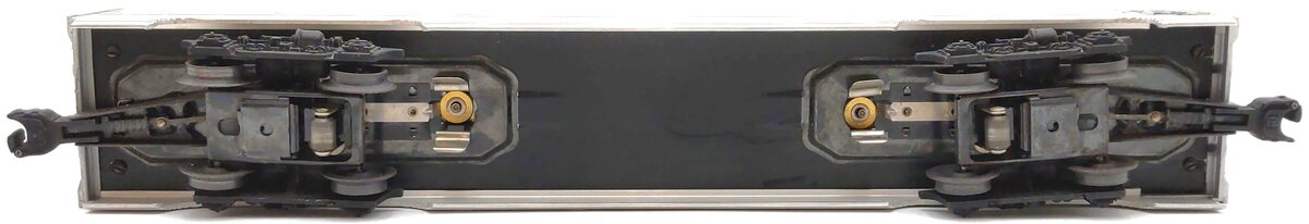 Lionel 2522 Vintage O President Harrison Gold Strip Aluminum Vista Dome Car VG/Box