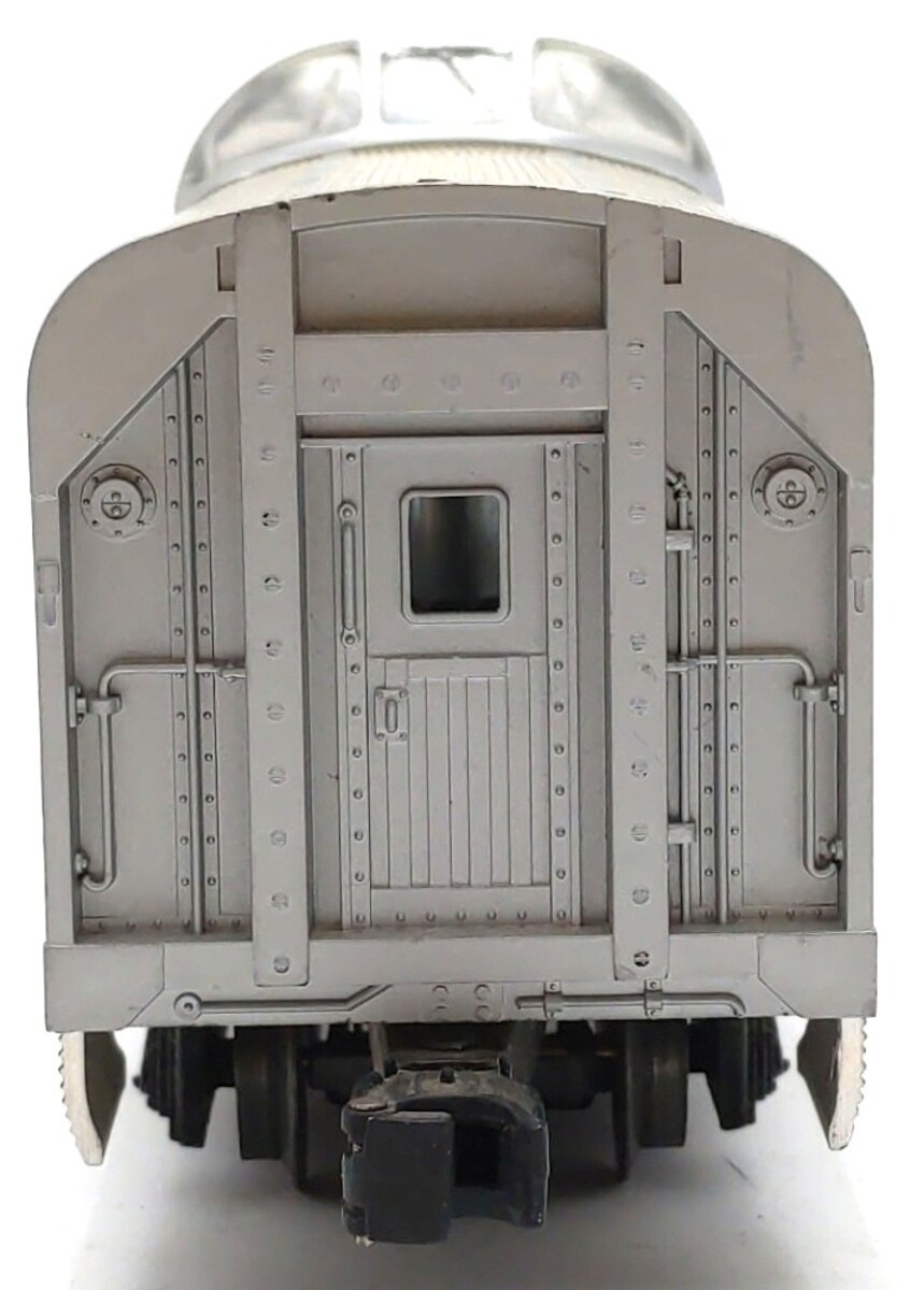 Lionel 2522 Vintage O President Harrison Gold Strip Aluminum Vista Dome Car VG/Box