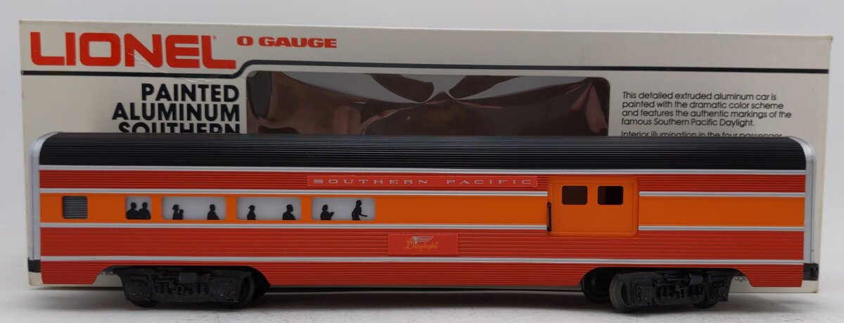 Lionel 6-9590 O Gauge Southern Pacific Daylight Aluminum Combo Car EX/Box
