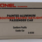 Lionel 6-9590 O Gauge Southern Pacific Daylight Aluminum Combo Car EX/Box