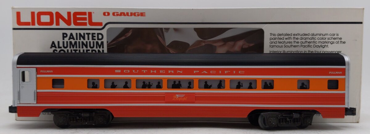 Lionel 6-9591 O Gauge Southern Pacific Daylight Aluminum Passenger Car EX/Box