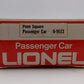 Lionel 6-9513 O Gauge Pennsylvania "Penn Square" Pullman Passenger Car NIB