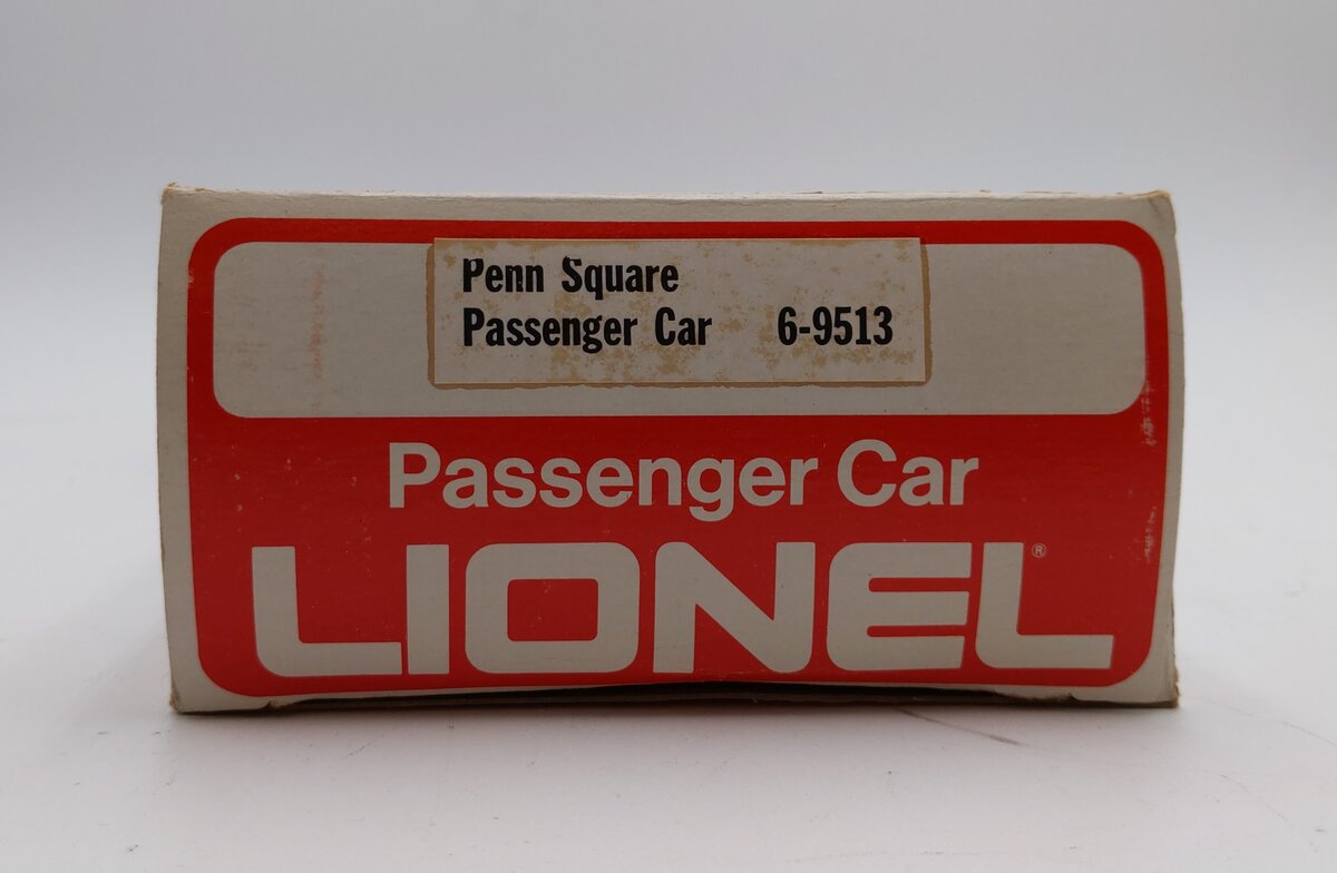 Lionel 6-9513 O Gauge Pennsylvania "Penn Square" Pullman Passenger Car NIB