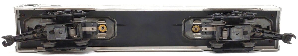 Lionel 2523 Vintage O President Garfield Gold Stripe Aluminum Pullman Car VG/Box