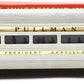 Lionel 2523 Vintage O President Garfield Gold Stripe Aluminum Pullman Car VG/Box