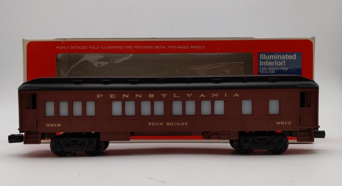 Lionel 6-9513 O Gauge Pennsylvania "Penn Square" Pullman Passenger Car LN/Box