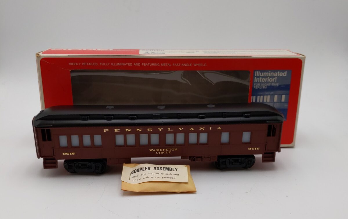 Lionel 6-9515 O Gauge Pennsylvania Washington Circle Pullman Car NIB