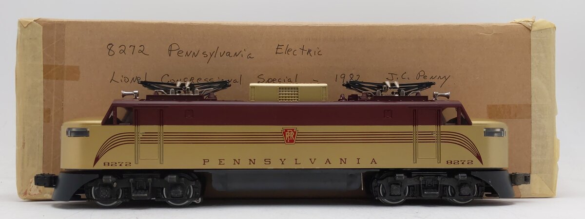 Lionel 6-8272 O Gauge Pennsylvania EP5 Electric Locomotive EX/Box