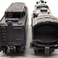 Lionel 2037 Vintage O 2-6-4 Die-Cast Steam Locomotive and 6026W Tender VG