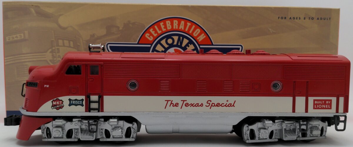 Lionel 6-38103 O Gauge Texas Special F3 A Powered Diesel Locomotive #2245 EX/Box