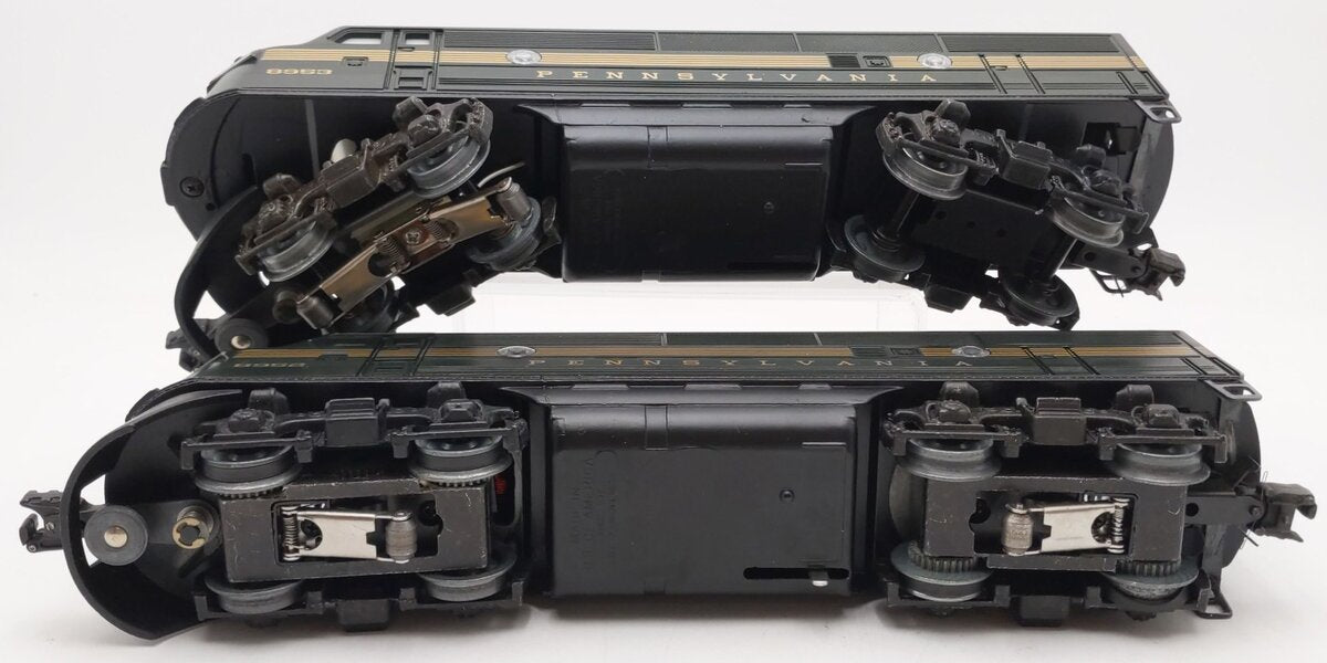 Lionel 6-8952 O Gauge Pennsylvania F-3 AA Diesel Locomotive Set EX/Box