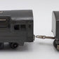 Lionel 1668E Vintage O 2-6-2 Gunmetal Streamline Steam Locomotive & Tender VG