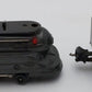 Lionel 1668E Vintage O 2-6-2 Gunmetal Streamline Steam Locomotive & Tender VG