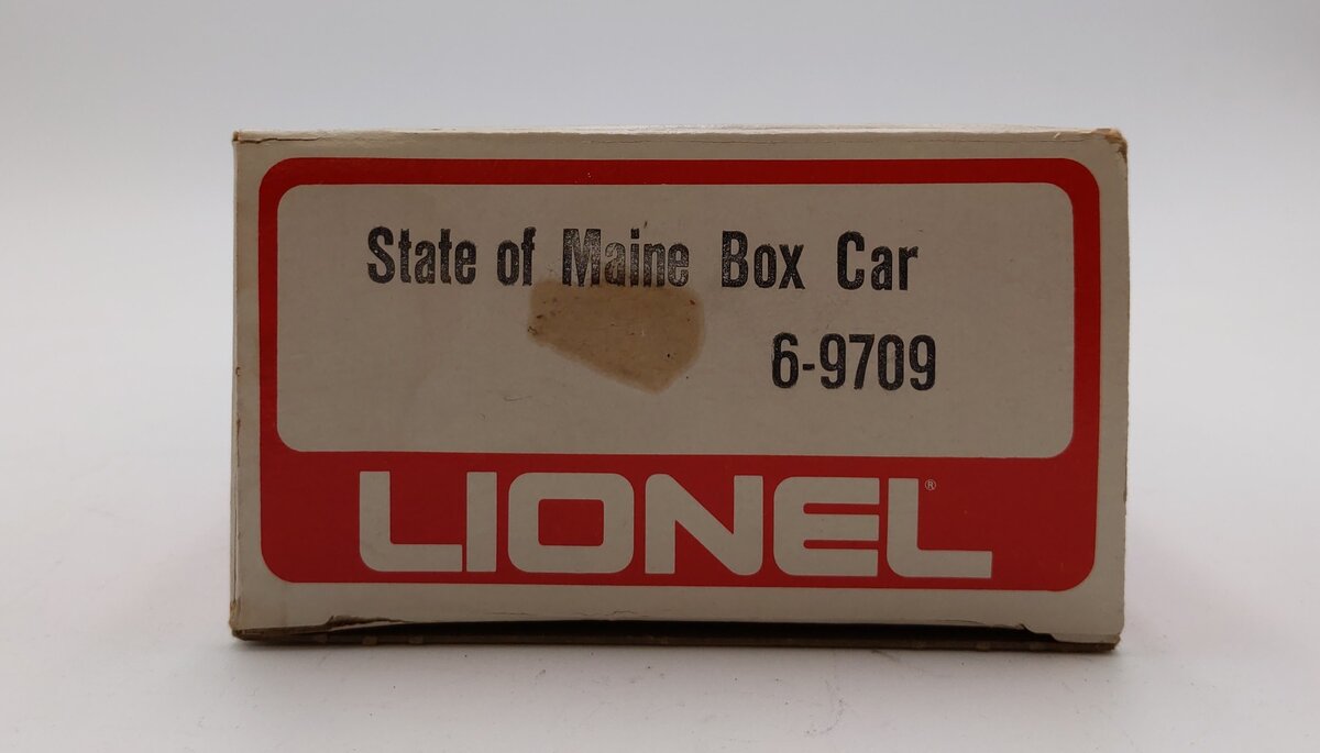 Lionel 6-9709 O Gauge State of Maine Box Car NIB