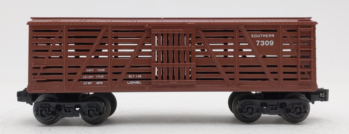Lionel 6-7309 O Gauge Southern Short Stock Car EX/Box