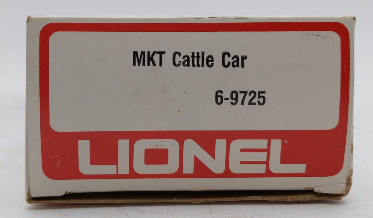 Lionel 6-9725 O Gauge Missouri Kansas Texas Bi-Level Stock Car EX/Box