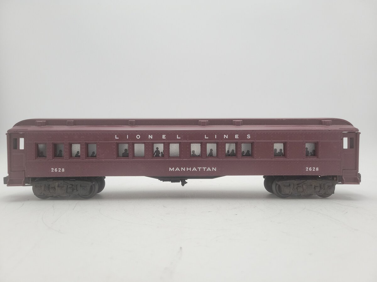 Lionel 2628 Vintage O Lionel Lines Madison Heavyweight "Manhattan" Pass Car VG