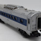 Lionel 2412 Vintage O Santa Fe Illuminated Blue Stripe Vista Dome Car VG