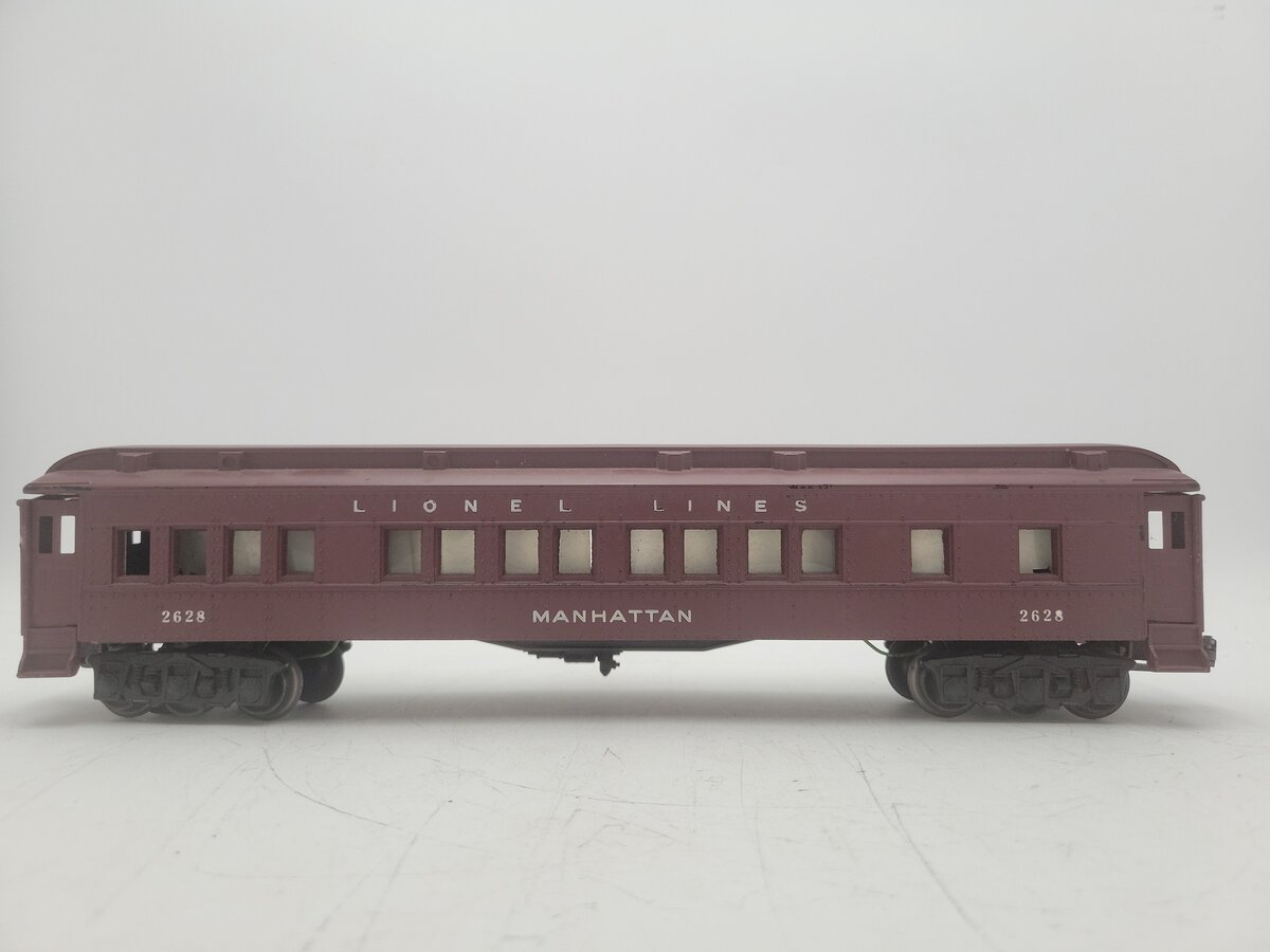 Lionel 2628 Vintage O Lionel Lines Madison Heavyweight "Manhattan" Passenger Car VG