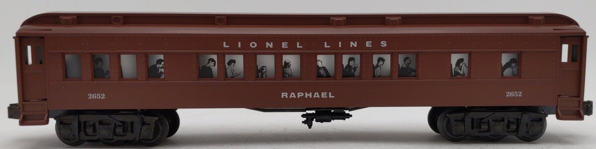 Lionel 6-19077 O Gauge Lionel Lines "Raphael Passenger Car #2652 EX/Box