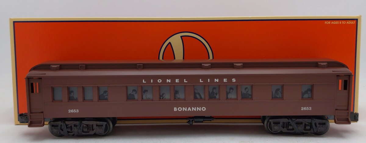 Lionel 6-19097 O Gauge "Bonanno" Lionel Lines Passenger Car #2653 EX/Box