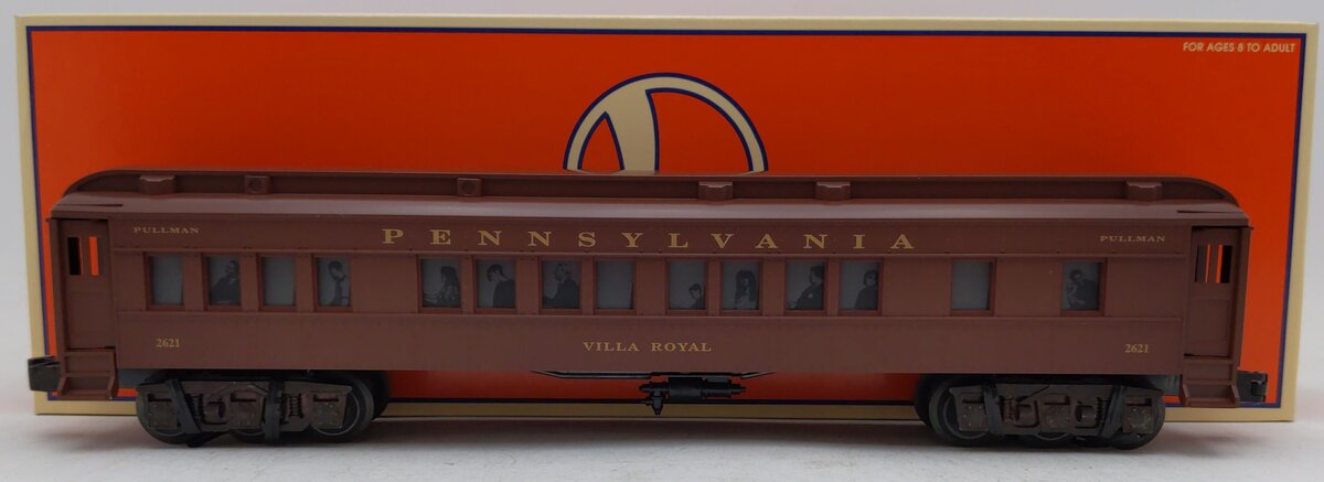 Lionel 6-29001 O Gauge PRR "Villa Royal" Madison Coach #2621 EX/Box