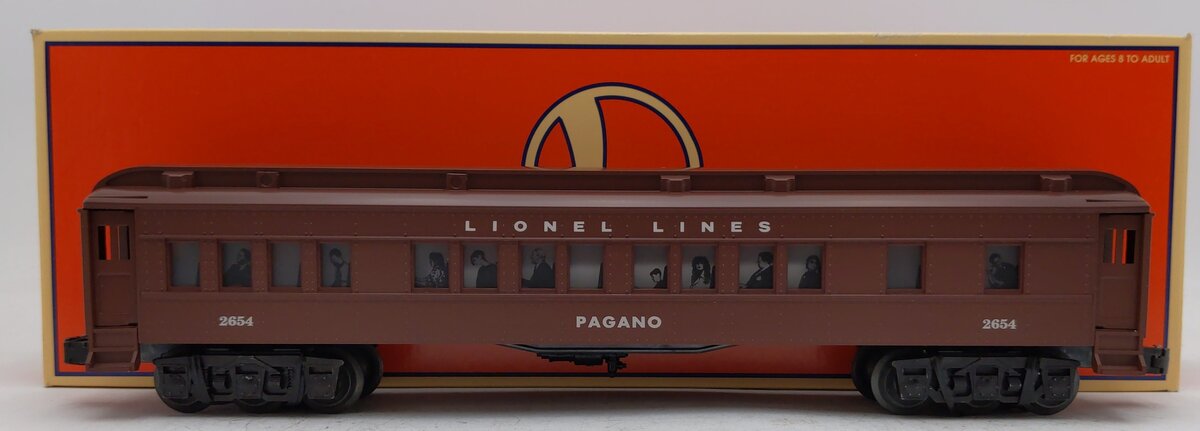 Lionel 6-19098 O Gauge Lionel Lines "Pagano" Passenger Car #2654 EX/Box