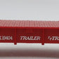 Lionel 6-19404 O Gauge Western Maryland Flatcar with Trailers #19404 EX/Box