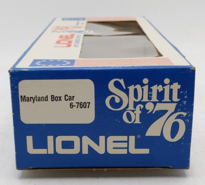 Lionel 6-7607 O Gauge State of Maryland Boxcar #7607 LN/Box