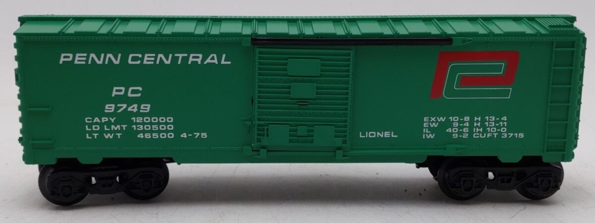 Lionel 6-9749 O Gauge Penn Central Boxcar #9749 LN/Box